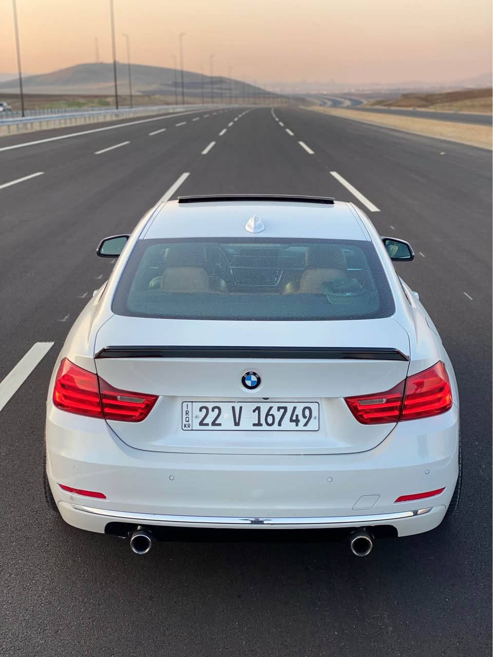 BMW 435i F32 N55 
عربي/کوردی
‏بسم الله الرحمن الرحيم
‏ما شاء الله تبارك الله
‏BMW
‏گير أوتوماتيك
مودیل2016
سياره بيها داون بايب 
محرک ستە سلندر توین باور توربو
نوادر من عيراق 
ماشیە 130000km
سلاید
کشنات جلد قيسي كاهرباي
کشنات هیتر
رادار امامي و خلفي و حساسات و كاميرات 360
مثبت سرعه
٤نیزام (eco pro,comfort,sport,sportplus)
دفع خلفی
180$ مجال قلیل‏
سیارە سیرفز کامل من Motul
مکان سلیمانیە
0️⃣7️⃣7️⃣2️⃣8️⃣6️⃣0️⃣5️⃣1️⃣3️⃣5️⃣
—————————-——————-————————

‏سلام عليكم ورحمة الله وبركاته بسم الله الرحمن الرحيم‏
Bmw 435i F32 
بۆ فرۆشتن دوو دەرگا
مەکینە N55 i6 twin power turbo
داون پایپ و کات دیلیتە 
اکسلە زۆر زۆر بەقەوەتە ماشاللە
فولل مواسافەتە 
‏١٣٠ km رۆشتوە 
مۆدیلی ٢٠١٦ 
ناو قیسی

*********** 
شوێن سلێمانی السليمانية, العراق

