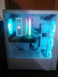 بيسي كيس كامل للبيع   r5 5500  gtx 1660 supper 6GB Motherboard soyo B5...