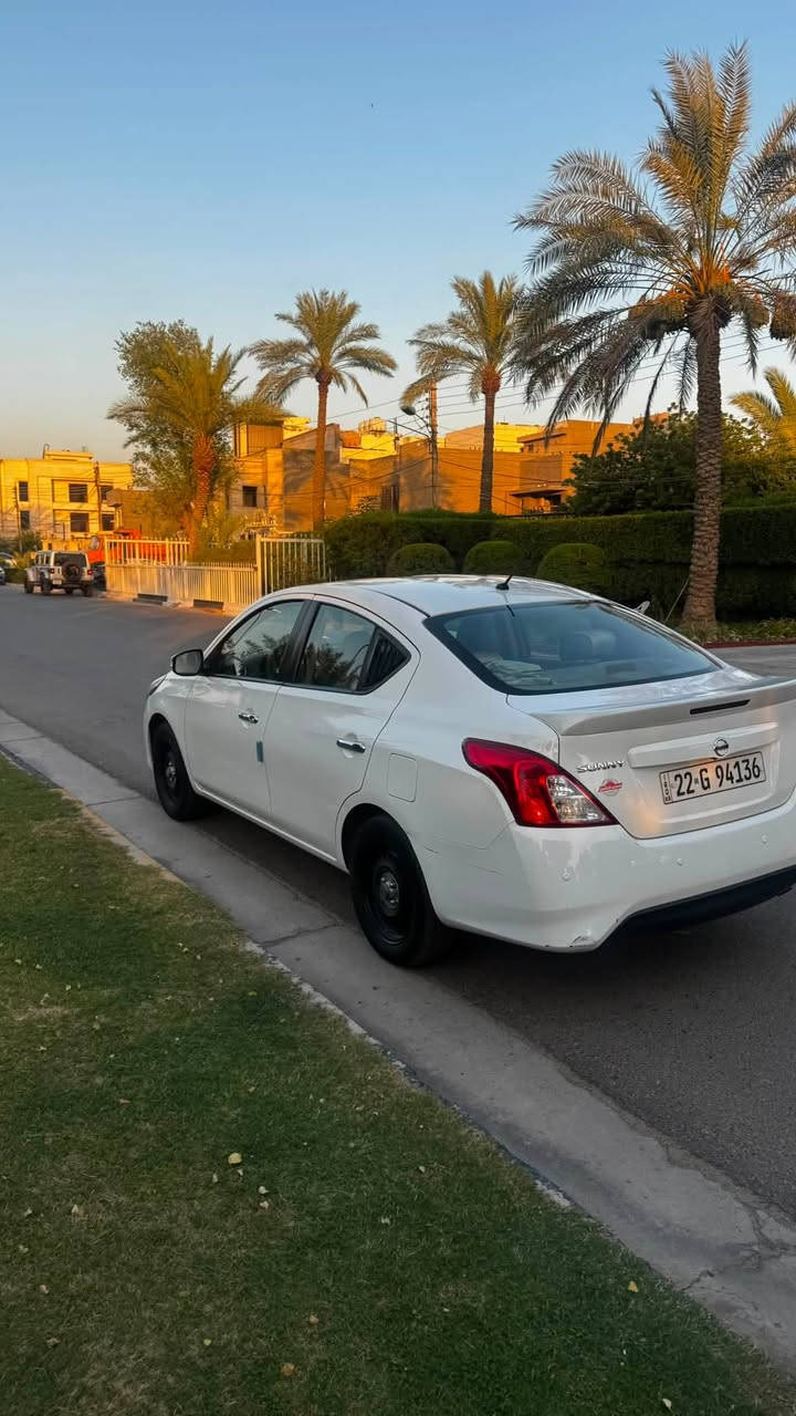 نيسان سني ٢٠٢٥ 
سياره مكفولة كما موضح بالسونار 
كير ميكينة صدر تبريد ثلج 🧊 خير من الله مابيهه نقوصات 
شاشه حساسات خلفيه تحكم ستيرن 
السياره على وضع الشركة 
السعر 115$
مكاني بغداد اليرموك 
***********
