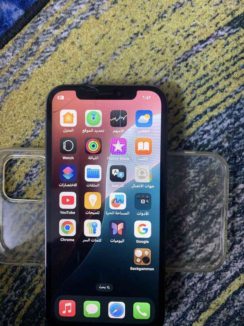 ١٢برو ذاكرة ٢٥٦ بطارية 🔋 ١٠٠ وآي فاي واكف اثر الوكعة الباقي كلة شغال السعر ١٢٥قفل بغداد مدينة الصدر ***********
