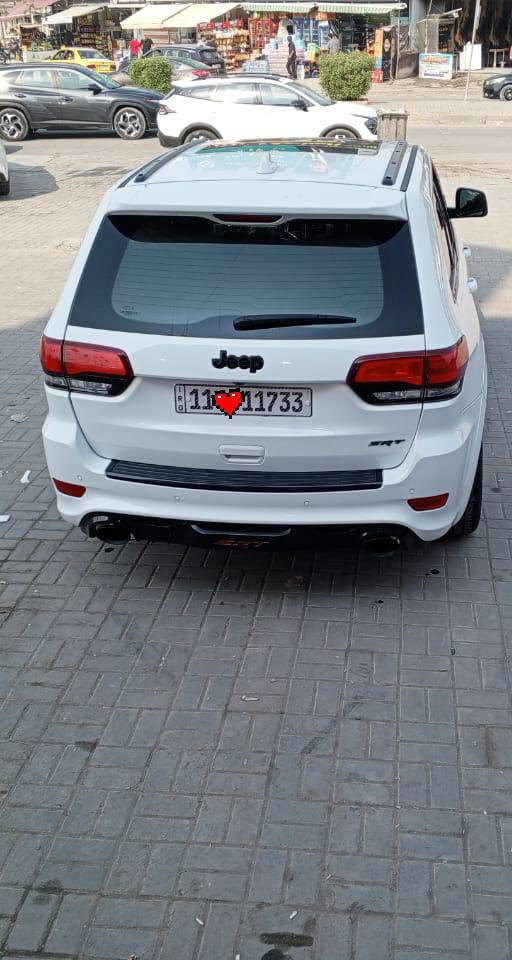 السلام عليكم ورحمه الله وبركاته
جيب SRTالسيارة كفالة عامة كلين تايتل .. من الحادث والصبغ والتبديل.. السيارة SRTاصل..
فول مواصفات بلاد..
ماشية70 mi.. سرعت السياره ٣٠٠ طيارة
السيارة هزة وسنوية جديده.. محرك..وكير..وصدر أمامي خلفي مكفولات..
مواصفات السياره...
4بصمات.. بانوراما..شفتات استيرن.. رادار أمامي جانبي..
حساس امامي خلفي..كشنات حضن SRT ..وتدفئة وتبريد امامي.. كشنات خلفية تدفئة.. كشنات ميموري.. قمارة كنتارة اسود.. سماعات هاردن كاردون..فج بمرمبو6SRTبستم..
جنطة كهرباء..ويل SRTاصل20.. تدفئة ستيرن.. زراك لايت 
شاشه كبيرة.. 5وضعيات القيادة.. السيارة عليهةدبات تفريغ وعليه برمجه سيفتي..
وبعد بيهة مواصفات هواي..
موديل 2016.. السعر ٢٦٥ وبيها مجال 
العنوان بغداد *********** بي واتساب
