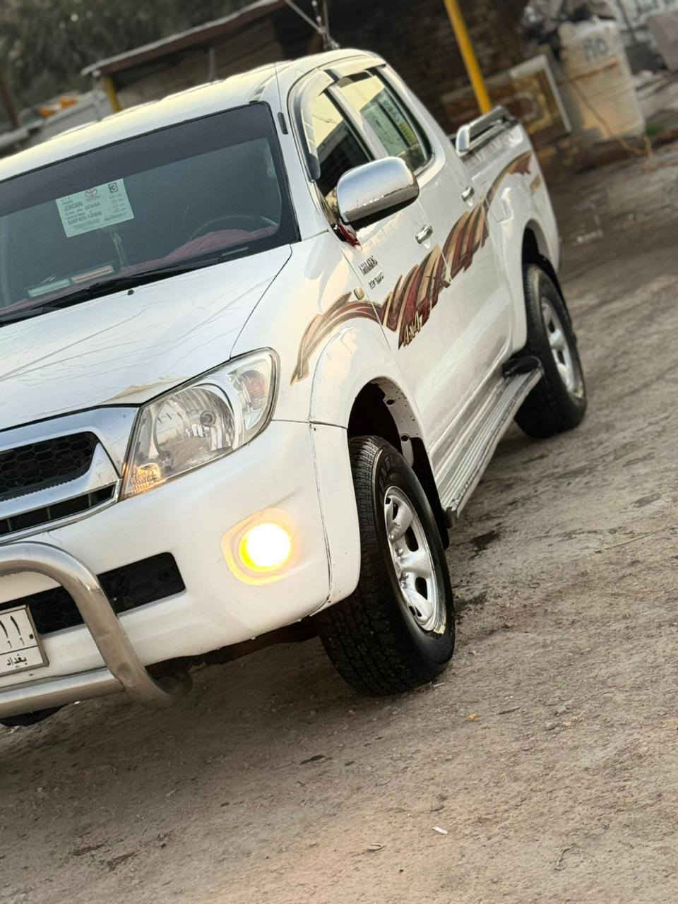 تيوتا هايلوكس فور ويل موديل 2006 رقم بغداد باسمي سنويه جديده مكينه كير حداده شاصي كفاله ضرر صبغ مكان لاسق  مكان سماوه رميثه سعر 135$$.   ***********
