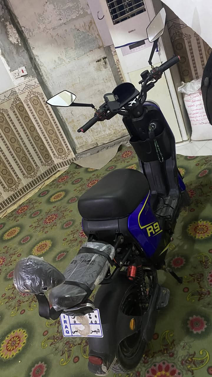 سلام عليكم دراجا شحنR9بطاريات جدد لبارحا شديتهم5بطاريات كهربائيات كلهه شقاله دراجه حلوه مكاني ابو الخصيب البهادريه راسلني وتدلل واتساب***********
