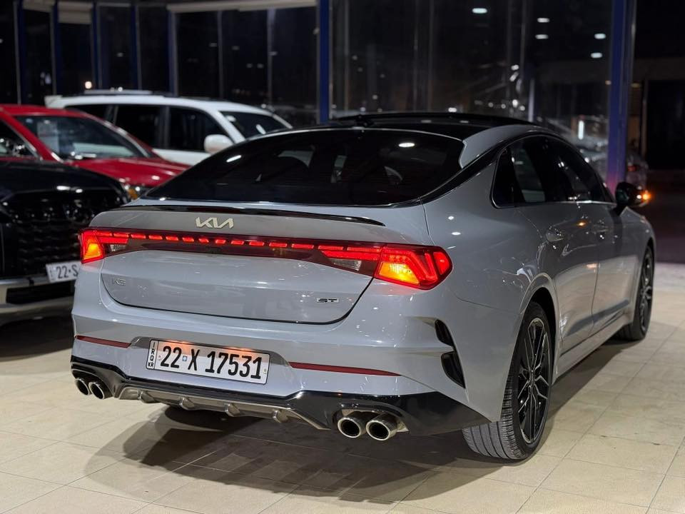 #المركبة : كيا K5 فئة GT لون سموك موديل 2023
#الضرر : جاملغ مع طرف البنيد
#الرقم : أربيل الحديث ( تحويل او وكالة )
#الايرباكات : بدون ضرر اي ايرباك

•المواصفات :

▪️السيارة : #كيا K5 GT لون مميز
▪️الموديل :  2023
▪️المحرك : 2500  توربو (اربعة سلندر)
▪️العداد: 34 الف ميل حقيقي
▪️حجم الويل: ويل كب حجم 19 مع طقم تايرات بحالة ممتازة
▪️لايتات زينون اربع عدسات مع حاجب LED مع اشارة LED
▪️بصمات عدد 2 للأبواب مع بصمة تشغيل
▪️قمارة بانوراما
▪️رادار امامي مانع تصادم
▪️رادار جانبي (نقاط عمياء)
▪️شاحن لاسلكي
▪️اشاير بالمرايا الجانبية
▪️كامرة خلفية دوارة اصل مع الستيرن
▪️شاشة الدشبول حجم كبير للتحكم بأيعازات السيارة
▪️كشنات السيارة حظن رياضي جلد اسود اصل
▪️تدفئة للگشنات الأمامية
▪️تبريد قطعتين امامي وخلفي
▪️شاحن لاسلكي ( واير ليس )
▪️خمسة وضعيات للقيادة
▪️تشغيل عن بعد
▪️سستم صوت
▪️سايد بريك دگمة
▪️تحكم ستيرن جهتين بلوتوث وحاكية وكروس سرعة وتحكم صوت 
▪️نظام ABS مانع انزلاق
▪️السيارة جديدة وبوضع الشركة.

السعر المطلوب : 212 ورقة مع المجال
 
الاتصال على : ***********
***********

مكانها النجف الاشرف
