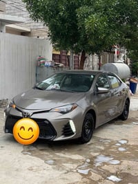 كورلا موديل 2018  LE وارد أمريكي ضرر من امريكا بس جاملغ امامي بدون ارب...