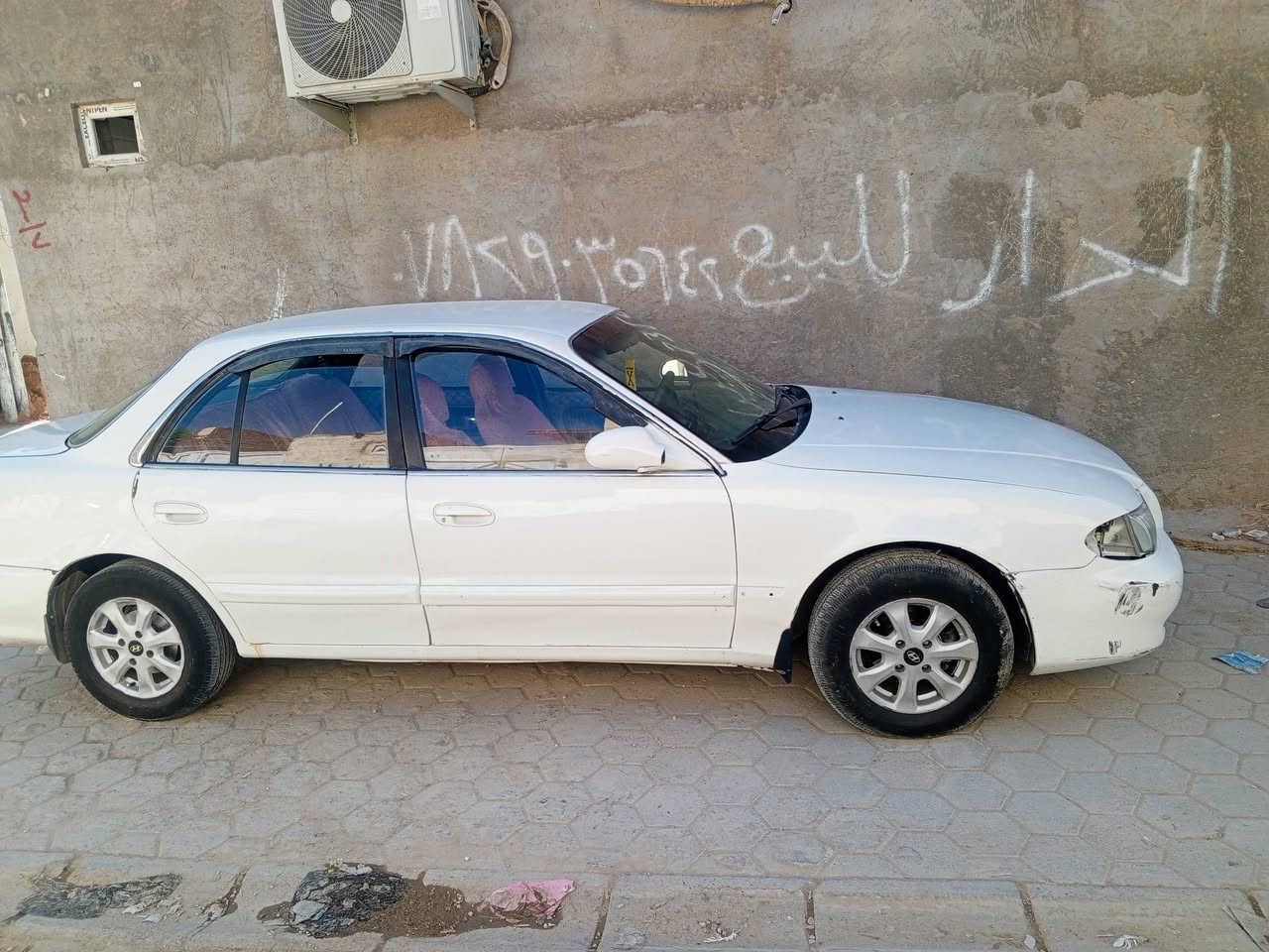 يالله السلام عليكم للبيع او مراوس هونداي سوناتا موديل 98 كربلاء خصوصي گير ومكينه كورلا خير من الله  سنويه صاقطه مكاني النجف الأشرف السعر 32 وبيه مجال رقم الهاتف ***********
