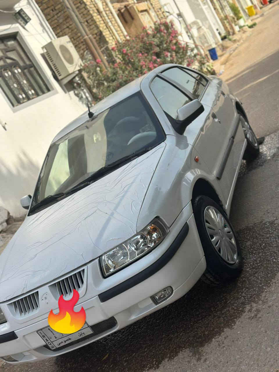 سلام عليكم سمند 11 للبيع بيه بنيد مبدل فقط سياره جاهزه ونضيفه نصبته حلوهه كير مكينه تبريد حداديه جازه علئ اخر حبايه 40 وبيه مجال  مكان نجف للستفسار ***********
