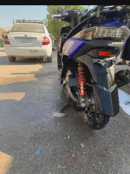 السلام عليكم دراجه سكنس حديث مكفوله كفاله عامه من كلشي مكلف بل نشر السعر 10 ورقات العنوان بغداد حي السفير شارع عشرين رقم صاحب الدراجه *********** مو شراي ليكسر بيهه تحياتي للجميع والشراي يتصل
