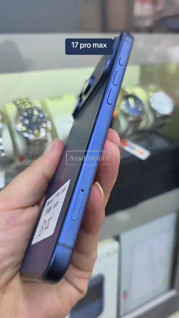 iPhone 17 pro max 256GB 1sim #4mobi #iphone #iphone17promax 


**إذا كنت صاحب هذا الإعلان وتريد حذفه لأي سبب، رجاءا أرسل رسالة إلى الدعم الفني**
