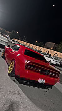 دوج جالنجر 2018  رقم بغداد 5700 تحويل مباشر بدون ايرباك حادثها موضح بل...