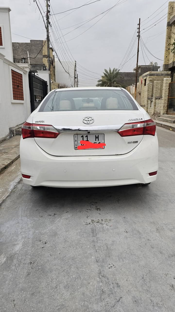 كورلا للبيع موديل ٢٠١٥ خليجي محرك ٢٠٠٠ المرغوب سيارة جاهزة وكلش كاعدة استخدام بيت ماشية ١٠٢ الف صار عدنه بيها حادث خفيف بين سيارتين من الامام والخلف وانصبغ الجاملغ الخلفي فقط وقبغ الصندوك مبدل اصلي بلادي نفس اللون وسحب البراكيت الخلفي وجوى الرقم فقط ما واصلة للحوض وبارد بمقدمة البنيد وباب الصدر وتعديل بسيط بالبدنة ورصعة كلش خفيفة وصغيرة بالشاصي الايمن الشراي يتصل رجاءا اقرة التفاصيل قبل متتصل واني كلشي موضح حتى بالصور رقم بغداد الجديد باسمنه السعر ١٢٨ وبيها مجال قليل مكاني الفلوجة للاستفسار ***********واتساب
