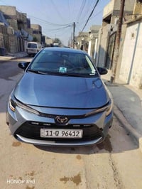 سيارة كورلا 2024 أمريكي  ضرر بأمريكا جاملق خلفي وبالعراق جاملق امامي ب...