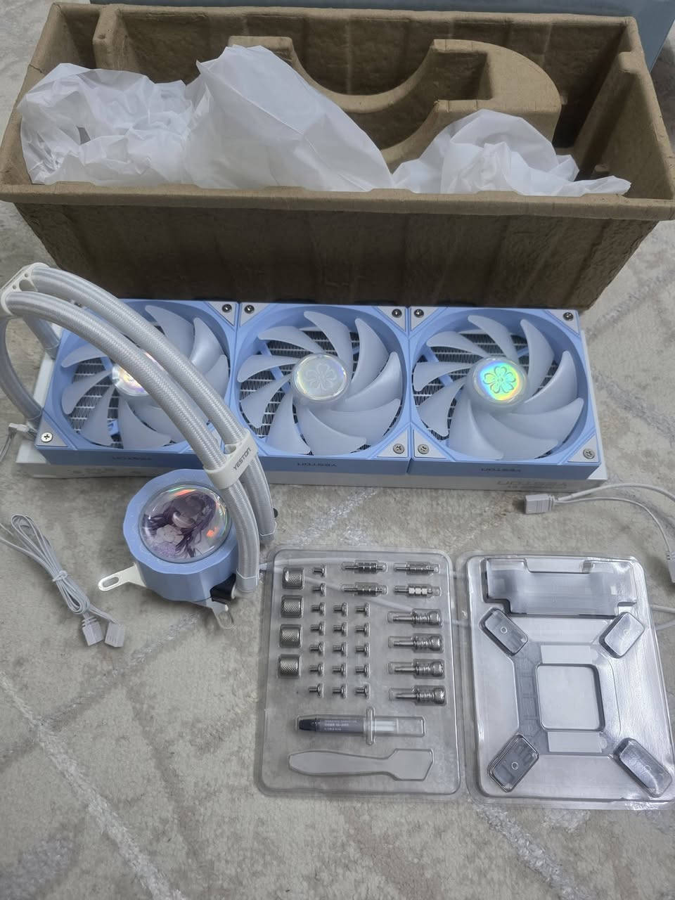 مبرد مائي ماركة جديد لوك Yeston YT 360 ARGB
القطعة اصلية امزون 
السعر 75 الف
توصيل متوفر


**إذا كنت صاحب هذا الإعلان وتريد حذفه لأي سبب، رجاءا أرسل رسالة إلى الدعم الفني**