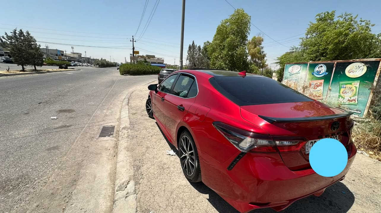 camry 2021 se فول
‏camry 2021 se فول 

قبل كلشي بيها صفحة كلير امريكا  👍🏻

تحكم ستيرن شفتات 

تحكم ستيرن كامل سستم  

رادارات خلفيه اماميه جانبيه 

تدفئه تبريد ستيرن وكشنات

فتحة سقف 

شاشه كاربلاي كامله

اي نقص مابيها سياره تحويل ثاني يوم 

مكاني اربيل 

سياره فول فول عدا فقط بصمه فقط. 

داخليات نظيفه وكلشي شغال

رقم هزه. سنويه كاملات

رقم واتساب : ***********
