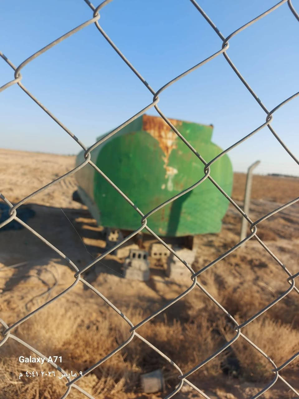 للبيع تانكي سعه ١٤ الف مكانه كربلاء لتفاصيل على هذا الرقم *********** سعره ١٧ ورقه
