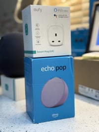 اخر قطعة اليكسا ايكو بوب + بلك سمارت Echo pop متوفر جميع انواع اجهزة a...