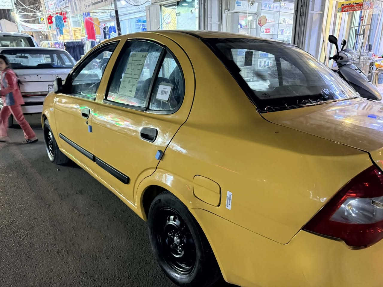 طيبه 2015 رقم بغداد ألماني تحويل مباشر
مصفرة هيئة وغرامات 
كير مكينة صدر كفالة  كهربائيات كلها شغالة
شواصي مكفولة  بيها صبغ صفحتين جمالية أثر شخوط بدون ضربة بدون تبديل مكفولة من الضربة 
بنيد وصندوك قمارة بدون صبغ 
السياره جاهزة 
مكان بغداد السعر 34
***********
