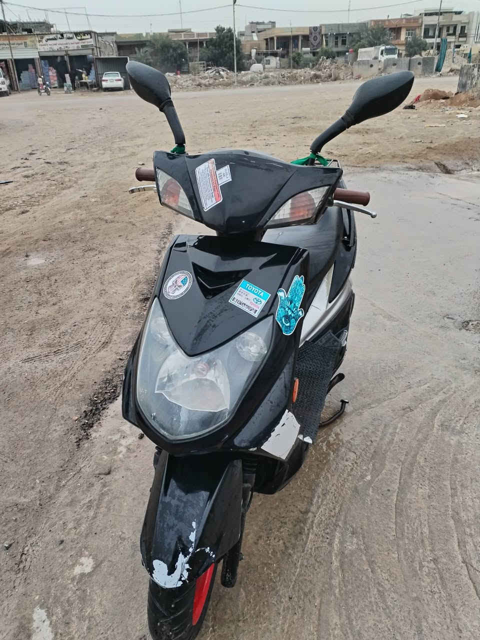 السلام عليكم
دراجه سكنس نوزل للبيع السعر  ٦٥٠ وبيها مجال العنوان بعقوبه المفرق رقم هاتف ***********
