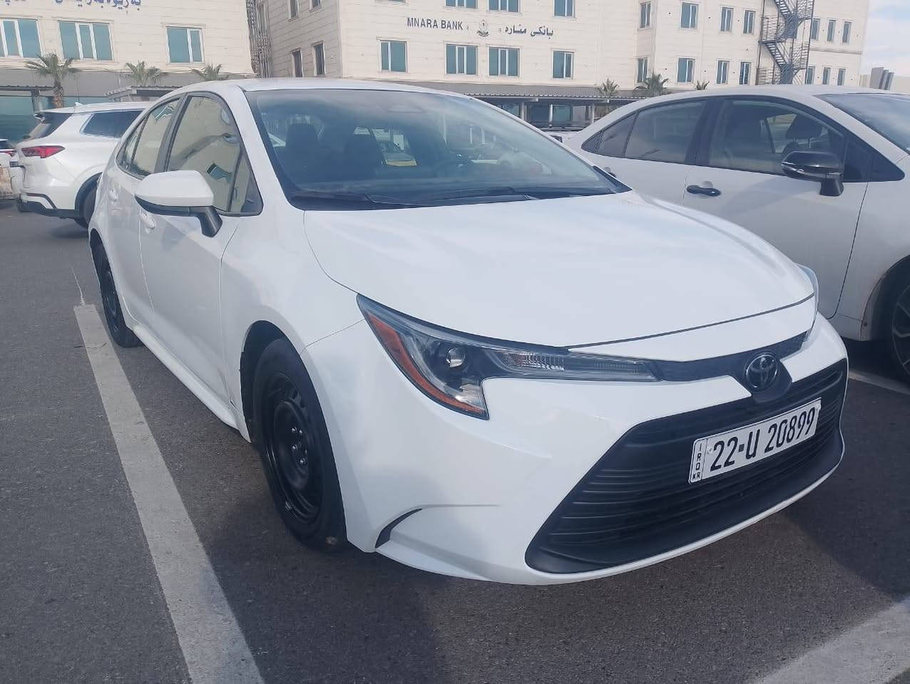 تويوتا كورلا ٢٠٢٤ ترقيم جديد باسمي 
وارد امريكي حادثها بابين تبديل ايرباك برده
السعر ١٦٨ $ وبي مجال بسيط  ماشيه ١٢ الف 
*********** مكانه بغداد القاهره بغداد, العراق
