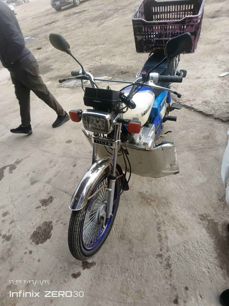 دراجه تايجر للبيع اربعه قير سعر 400 مكان واسط العزيزيه***********
