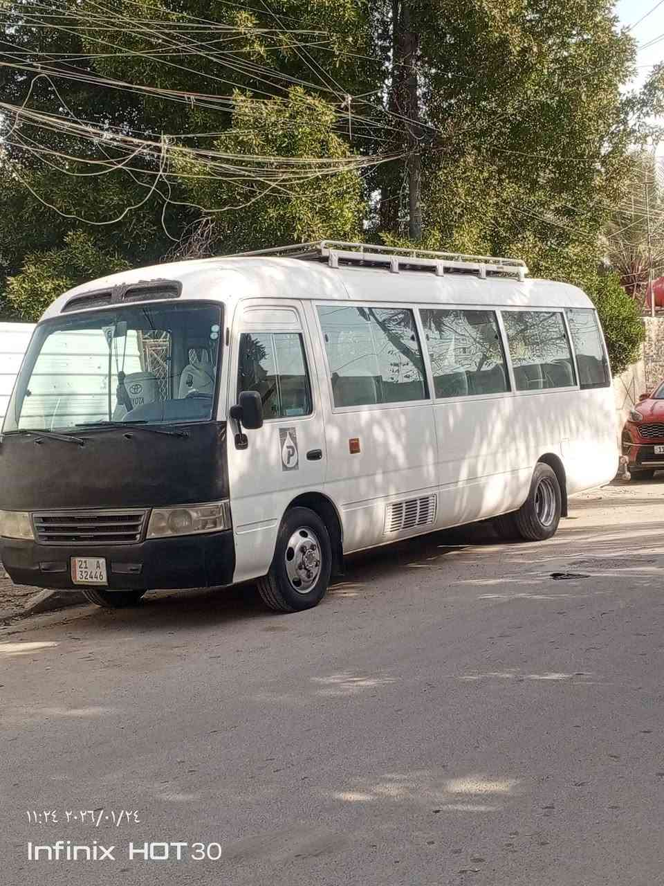 السلام عليكم كوستر 2009شمالي بأسمي ابيض أصل بيهه صبغ بس الذيل اليم الدكمه مال باب وبيهه يم الشبجه مال التبريد بلذيل كد نص متر وابعد مال المريه العبري فقط وبيعه منضومة غاز وكشن استاركس ملا حضه (اخوان لا اراوس ولا ابقي افلوس )ما متواجد على إلفيس الشراي ايخابر *********** ) السعر 2ونص قفل قفل قفل
