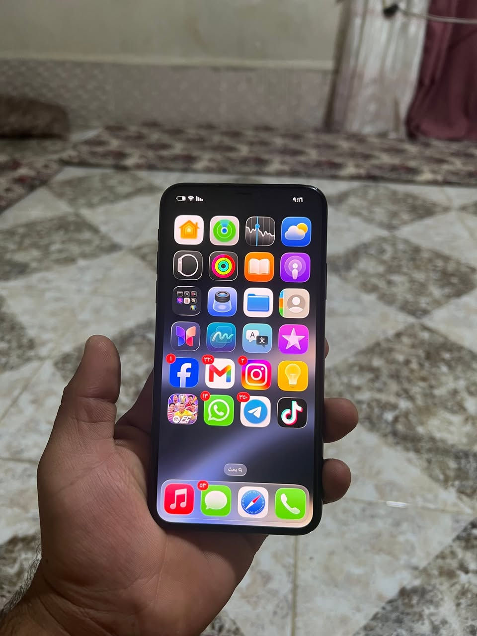 ١١ برو ماكس
مبدل شاشه تفصيخ انطي بي ضمان بطاريه ٧٩ مامبدل فيس ايدي شغال ذاكره ٢٥٦ ضهر مكسور يرهم مراوس بوكو او x9 d.  *********** السعر ٢٩٠
