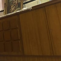 بوفية للبيع   داخل وخارج صاج نضيفة بيها 5 مجرات + بابين بيها رفين + با...