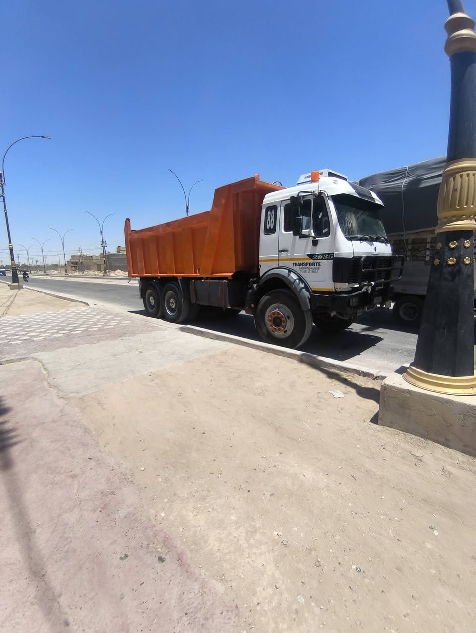 السلام عليكم البي للبيع موديل 89مكينه 35دبل تيربو مجموعه نص جيب كير 160 السعر 275 $ بيه مجال قليل مكان كربلاء ***********
