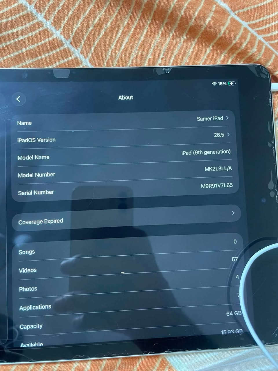 سلام عليكم
ايباد ٩ للبيع
ما مفتوح 
225 
بغداد


**إذا كنت صاحب هذا الإعلان وتريد حذفه لأي سبب، رجاءا أرسل رسالة إلى الدعم الفني**