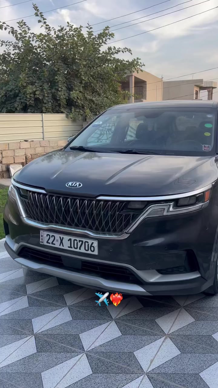 السلام عليكم ورحمة الله وبركاته 
للبيع او مراوس حسب القناعة 
كيا كرنفال 2022 
رقم اربيل بأسمي تحويل ثاني يوم 
مال جناي مو مال خطوط 
الفئة Lx
8 راكب
اكشانه جلد+ تدفئة تبريد 
محرك 3.5 بانزين
كير 8 نمر
اربع مودات قيادة 
سايدبريك بصمه اتو هولد
ستيرن فول تحكم 
تحديد مسار
قيادة شبه ذاتيه
رادار تفاعلي امامي
رادار تفاعلي خلفي
رادار تفاعلي جانبي
تبريد 3 قطع
برده بوب بلادي
5 بصمات 
أبواب سلايت كهربائية 
جنطة كهربائية 
كامره خلفيه 
اشاير بالمري
تشغيل عن بعد
شاشة كبيرة 
ممشى 150 الف كيلو
ويل كب بلادي 19
لايت زنون بلادي+LED
بك لايت LED
وبعد بيها مواصفات 
السعر: 225 
العنوان:صلاح الدين قضاء الضلوعية
للاتصال: ***********
