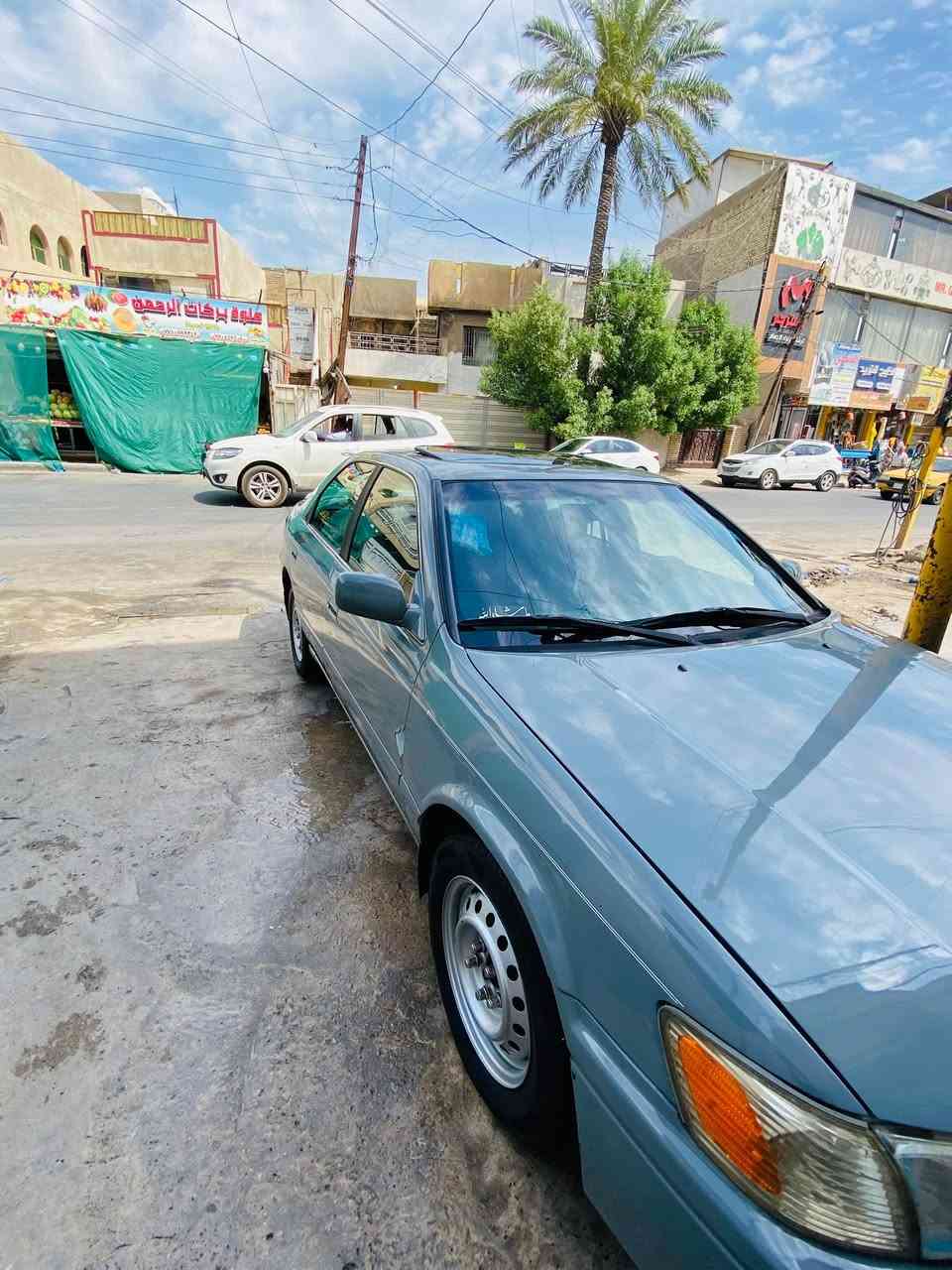 سلام عليكم

كامري موديل 2001 وارد امريكي 

رقم بغداد انكليزي بأسمي السياره 

مصبوغه عام اثر جراد 

حادثها جاملغ خلفي

مكفوله من الحادث القوي 

كفاله عامه كير محرك شواصي وكشر 

تبريد ثلج 

تدفئه 

دواخل كلها بلاد 

ضفيرة كهربائيات كلها بلاد ما بيها قطرة تيب 

سياره ما مخلي بيها اي نقص 

اضافه شاشة

سيارة جديده داخل وخارج 

اسف ع الاطاله 

السعر77 وبيها مجال 
العنوان بغداد الطالبية
(***********)
