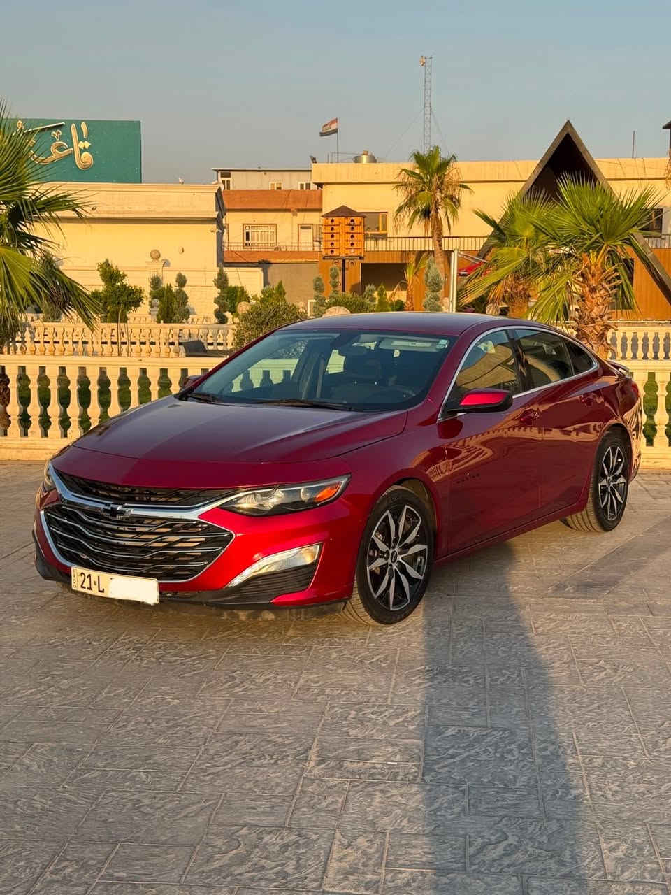 السلام عليكم 
شوفرليت ماليبو للبيع
السعر : 114$ وبيها مجال بسيط 
الموديل : 2021
السيارة بأسمنا وشرط التحويل السنوية سنة الجاية تخلص 
فئة : RS 
ماشية : 42 الف ميل 
حادثها موضح بصور مع أوراق الفحص   
ايرباكات : سليمة

المواصفات : 
دبل بصمة ( سويج )
تشغيل عن بعد
المحرك : 1.5 T
تحديد مسار 
مانع انزلاق
بصمة
كشن كهرباء 
" وباقي المواصفات معروفة "

عنوان السيارة كركوك 
 للاتصال: ***********
