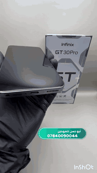 انفنكس جي تي 30 برو  ذاكرا 256 رام 12 كامل ملحقات نظافة 100  078400900...