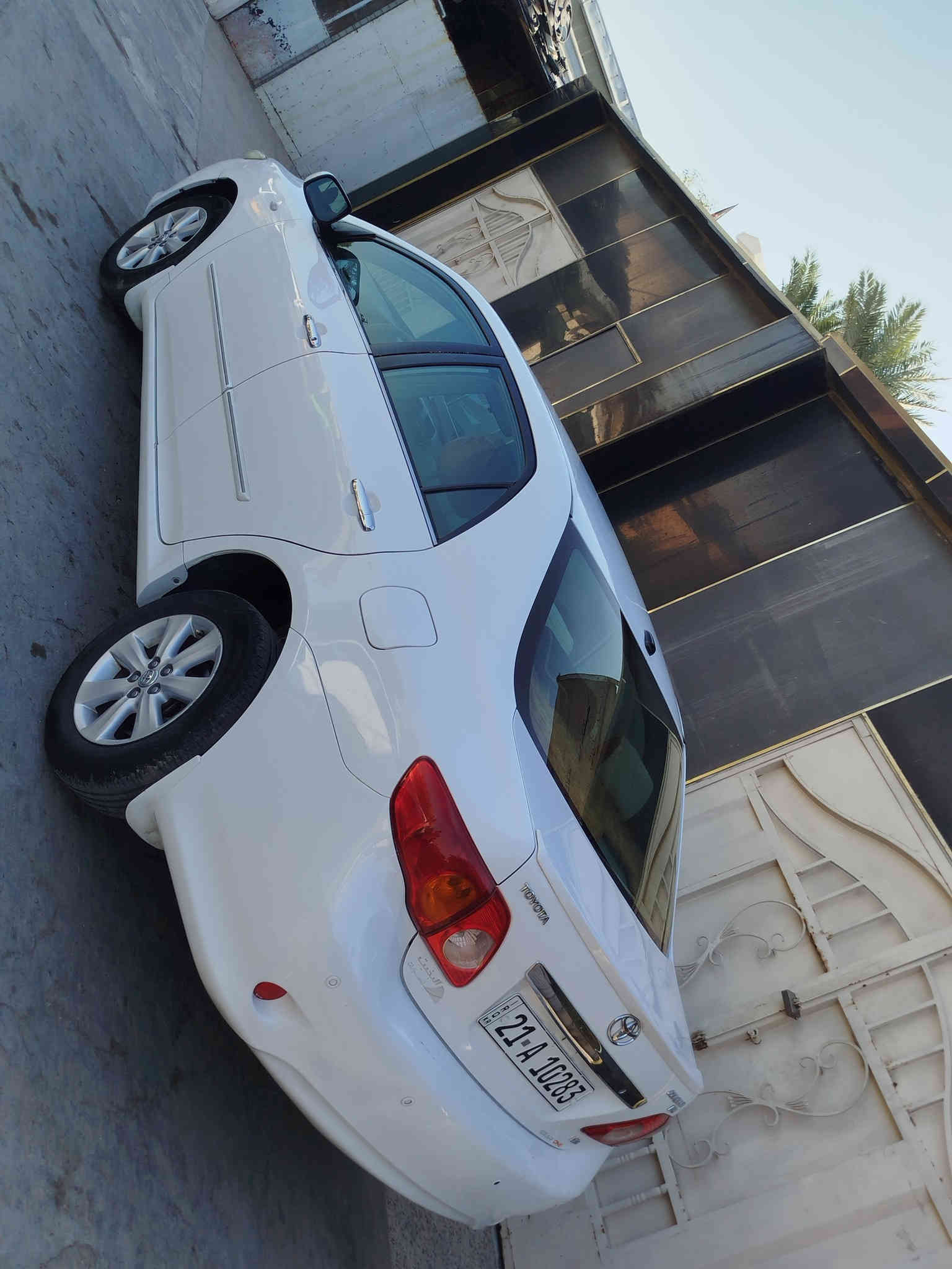 سلام عليكم  تؤيؤتا كورلا 2008 خليجي الشركه العامه 1800 

السياره بدون صبغ. بدون فتح بدون تبديل جديده. فقط تكحيل كرت موضح بل سونار.  فوك جامه خلفيه مال تكشير وفوك جاملغات خلفيه. تكحيل كرت بل جهاز.  بيها ثنين سونارات. 

سياره جديد وكفاله عامه من الضربه والتبديل. ماشيه 127 الف 
.السعر 108 ورقه. مكان بغداد سنويه 2029./ ***********
