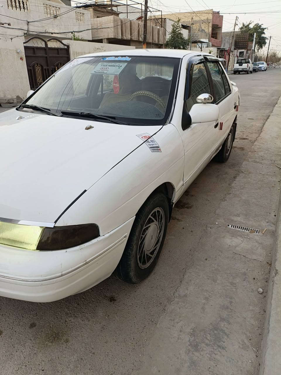 سيفيا 1994
كير اوتماتيك
رقم انكليزي
كهربائيات جاهزه 
ديلكو جديد قوايش جدد تخم بلكات جدد
 رقم بغداد باسمي السنويه ل2028
هزه جديده سياره صدرها 50%
السعر 38 وبيها مجال
مكان السياره بغداد شرطه الخامسه
واتساب ***********
