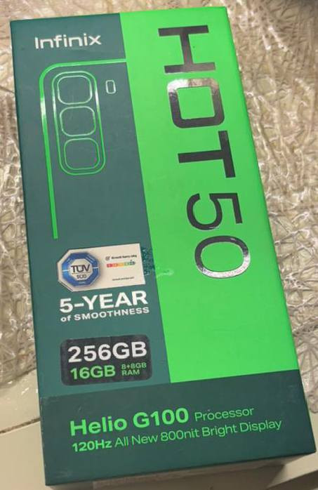 السلام عليكم ورحمه الله
جهاز انفنكس هوت 50 للبيع 
مواصفات الجهاز 
1: الجهاز نضيف جدا استخدام قليل 
2: غراضه كامله شاحنته الاصليه وكفر
3: كامره الاماميه 8m كامره خلفيه 50m
4: التخزين 256 
5: رام 8GB
6: وحده المعالجه Helio100G
7: بطاريه 5000m
8 : 1080x2460 الشاشه 
9: 16GB
السعر 165 وبي مجال 
العنوان بغداد ماعندي توصيل تجي تفحص وتأخذ


**إذا كنت صاحب هذا الإعلان وتريد حذفه لأي سبب، رجاءا أرسل رسالة إلى الدعم الفني**