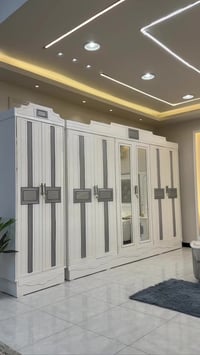 نجارة عراقية • سرير بلوك ٦ ارجل • ٢٠٠×١٦٠ سم