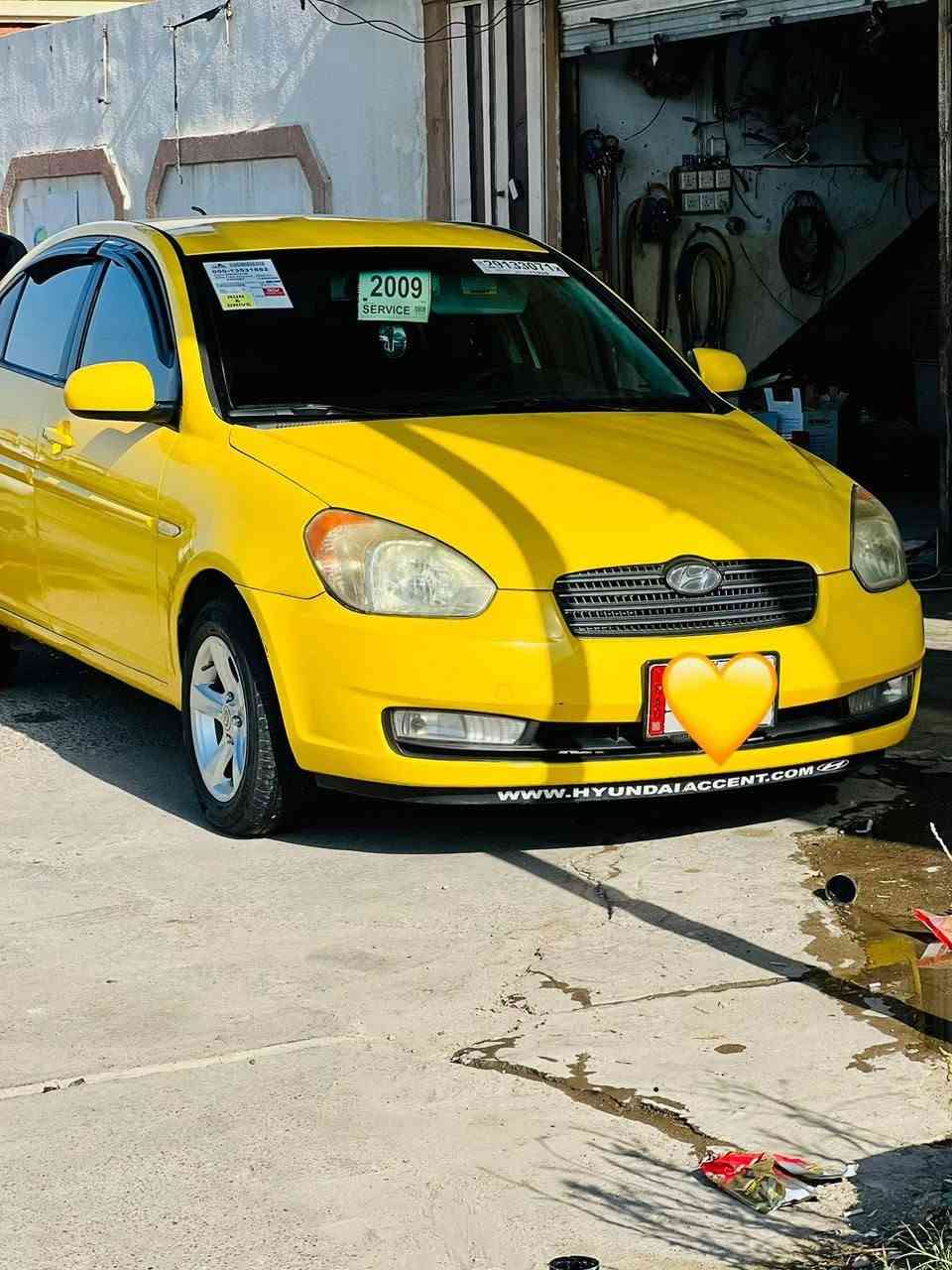 اكسنت 2009 نينوى شرط التحويل / مكينة كير شرط سياره بيها تلقيطات معجون
السيارة نضافتها فول / وشرط التبريد ثلج 🥶❄️ 
شاشه + كامره تحكمات ستيرن + حساسات خلفي 
السعر (97)$ وبيها مجال تفاصيل أكثر تصل على الرقم (***********) 
(***********)📞
المكان نوصل الجانب الايمن

