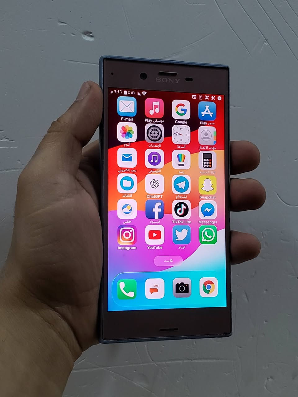 سوني إكسبيريا XZs
ذاكرة 32 العشوائية 4
المعالج: سناب دراكون 820
شحن تايب سي سريع
بصمة اصبع جانبية
يشغل جميع البرامج 
سعر 65 بي مجال بسيط


**إذا كنت صاحب هذا الإعلان وتريد حذفه لأي سبب، رجاءا أرسل رسالة إلى الدعم الفني**