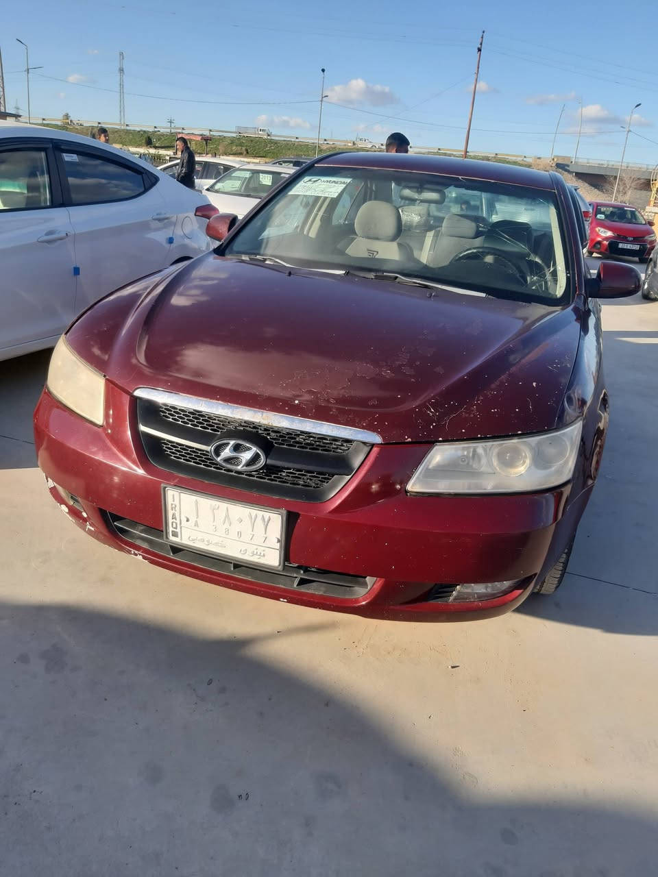 سوناتا موديل 2008
ضرر قطعتين جاملغ بوند بدون دواخل
كير شرط
محرك بي صرف
رقم نينوى شوط تحويل بسمي
سياره حلوه لاكن بيها ملاحضات شوف العين

مال جناي يرتبها ويبولشها

السعر 90 وبيها مجال شي قليل

اتصل. ***********
