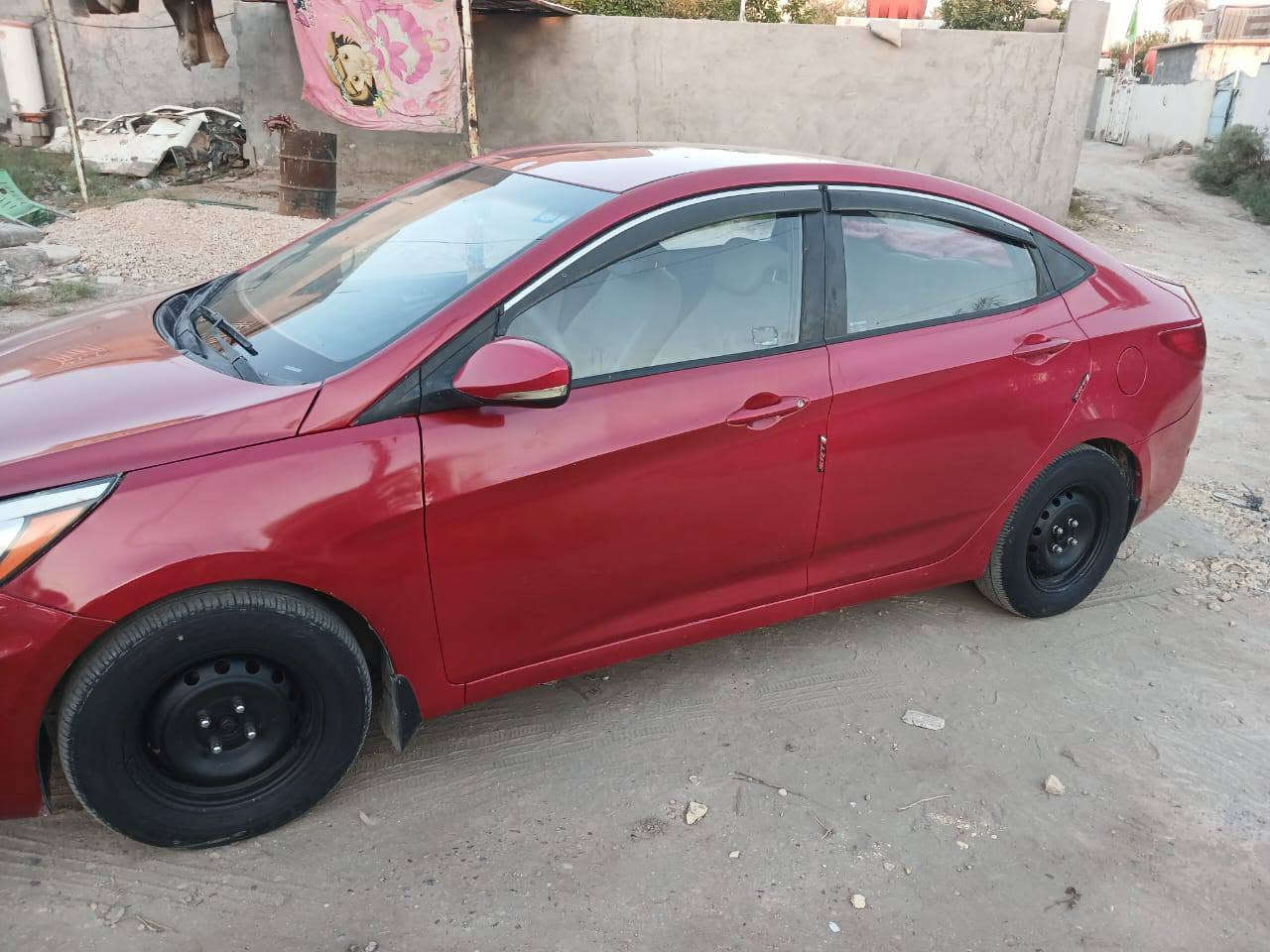 🚗 للبيع – هونداي أكسنت 2015 🚗
هونداي أكسنت موديل 2015 للبيع.

🔹 وارد أمريكي
🔹 اللون: أحمر ماروني
🔹 الممشى: 104,000 ميل
🔹 السيارة مصبوغة حزام
🔹 الحادث السابق كان في بابين وتم تبديلهما
🔹 السعر: 90ورقة 
📍 الموقع: بابل

للاستفسار أو المعاينة، يرجى التواصل على:

📞 ***********
📞 ***********

الجادون فقط، والمعاينة خير دليل.
