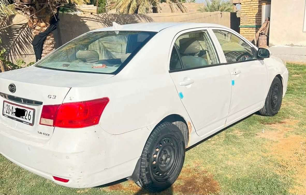 بيوادي جي 3 2013 رقم انگليزي نجف اني المالك مبدل جاملغين وبيه تصليحات السيارة تعديلات محرك وكير جدد شادهن محرك 1800 البنيد مصبوغ مداور السيارة اول ماتشتري السعر 44 وقابل للتفاوض السيارة كاعده عليه غرامات عليه تجديد السنويه عليك التبريد منظومة جديدة شاده وراديترات جدد بس نقص غاز ماكملته وراديتر المحرك جديد 
الشراي يتصل على الرقم *********** واتساب فقط
او هاذا الرقم ***********
الديوانية الحمزة الشرقي
