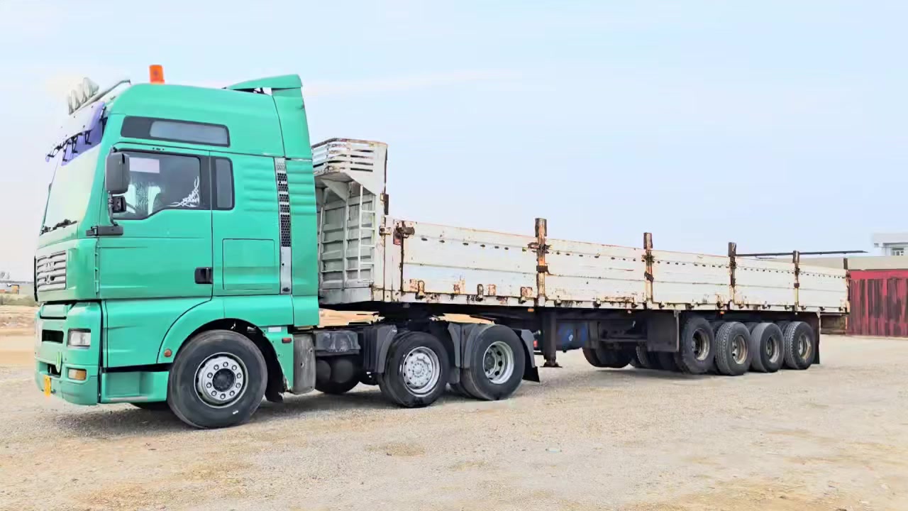 للبيع تريله مان موديل2005/السعر153$
محرك460بم ونوزل/كيراوتماتيك/سنكل امامي/رقم سليمانيه شرط التحويل/مكينه كير اكسل كفاله/قماره مكفوله من الصبغ 
عربانه حداديه 4محاور جوانب متحركه..مرسمه علسياره بسنويه
تخم تاير.راس وعرباه/سياره جاهزه علشغل.ماتصرف عليهه الف..
تبريد+ثلاجه/شاصي مكفول راس وعربانه/***********د
***********ديالى كنعان معرض الزهيري.
