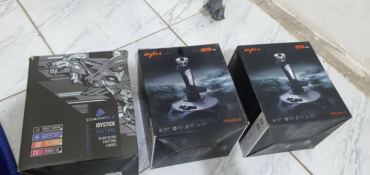 سلام عليكم متوفر ستيرن محاكي طائرات عدد 3 لاجهزة  pc
كلهم ب 60 الف مع التوصيل


**إذا كنت صاحب هذا الإعلان وتريد حذفه لأي سبب، رجاءا أرسل رسالة إلى الدعم الفني**