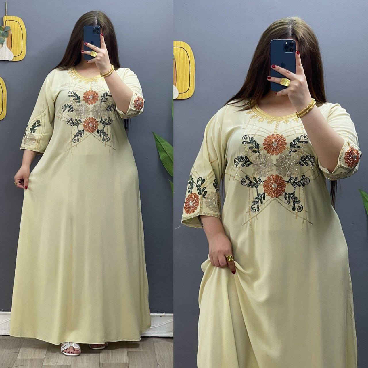 دشداشه نسائي دبل كلوش تطريز + ستراس حراري 😍

الخامه كشمير ايطالي اصلي 💯

القياسات من 2XL الى 5Xl  
 
السعر 10

متوفر توصيل داخل الكوت وكافة الاقضية والنواحي


**إذا كنت صاحب هذا الإعلان وتريد حذفه لأي سبب، رجاءا أرسل رسالة إلى الدعم الفني**