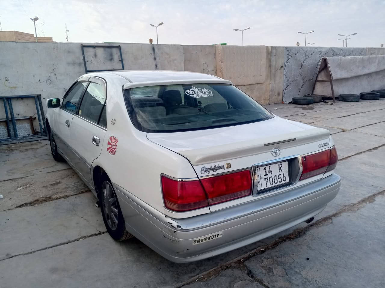 جمعة مباركة على الجميع ..
TOYOTA CROWN 👑👑

1 موديل 1999  ... 

2 رقم بصرة بسمي هزة جديدة .. قرار 48 

3 قمارة فقط .. 

4  فول عدا الفتحة 4 دكم تبريد خلفي+ ثلاجة..

5 مكينة ديفور الكبير ... 

6 السيارة بيها تنقيص .. 

7 مكان السيارة الديوانية قضاء الشنافية ..

8 السعر 122 قابل للتفاوض .. 

***********  .. متواجد نت
