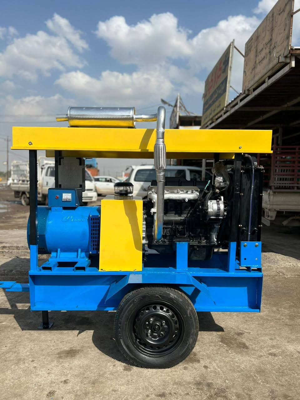 سلام عليكم
مولد كيه محرك 3000 لا صرف وله بخار
راس تواليد 30كيفي ثري فيز
سعر 16 ورقه
***********
***********
مكان بغداد
