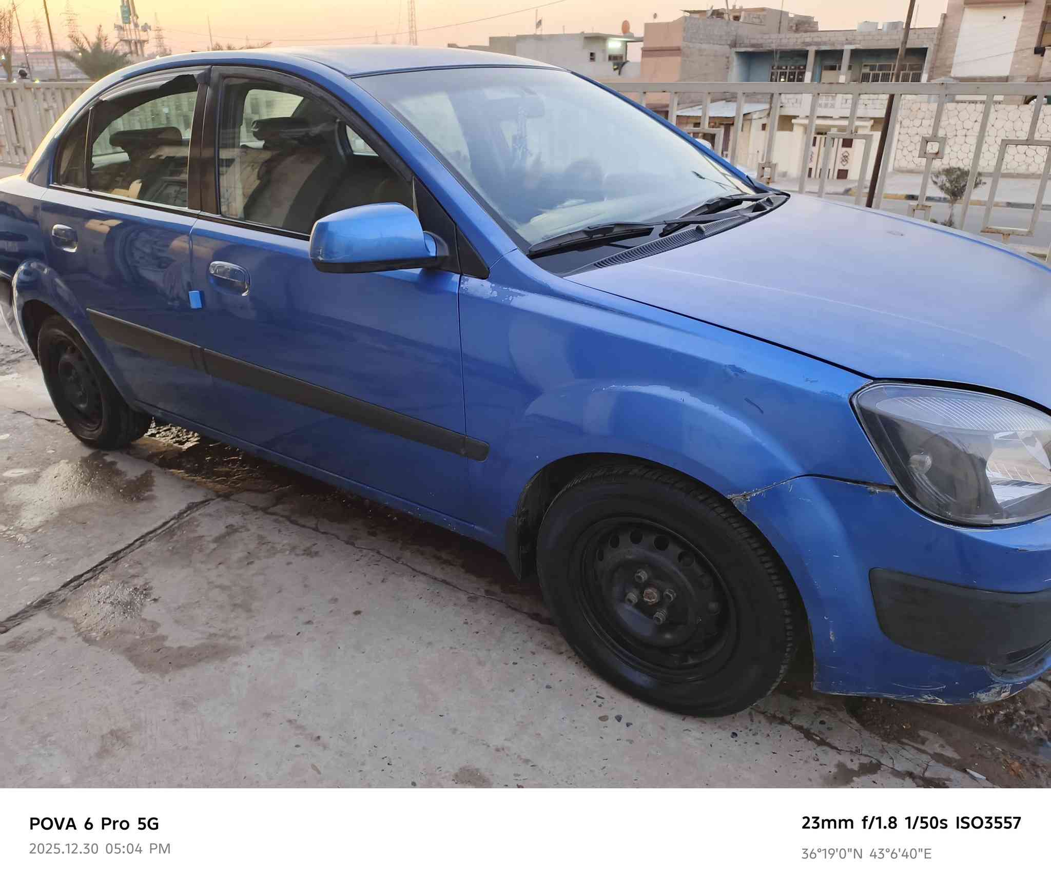 سلام عليكم 
كيا ريو موديل 2006
محرك 16
كير اوتوماتيك 
رقم انكليزي مسطره 
ديالى هزه جديده باسمي 
تحويل ثاني يوم مكان سياره موصل 
سعر 79 بيها مجال الطيبين 
بيها جملغ يمين 
شاري يتصل 
***********
