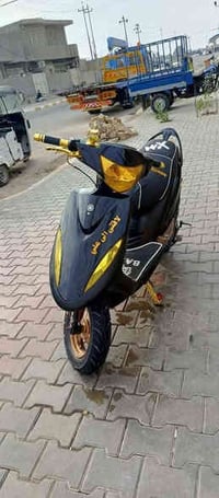 دراجه ماكس • محرك 55 • تايرات جدد