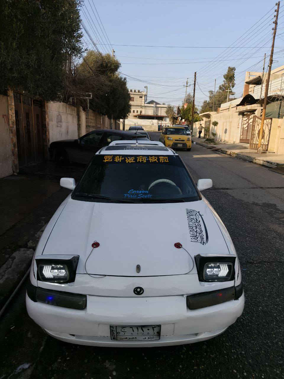 مادزا 323 محرك تك نوزل تبريد
كير ومكينه شرط 
رقم نينوى الماني سنويه 2029 
كابون بانزين الكتروني
شرط التحويل فقط تحويلها مايكلف
سلايت كهرب جامات كهرب 
قفل مركزي مسجل شاشه لايت ابيض عدسه اشاير سكن شي مرتب
كهربائيات كلها شغاله باتري جديد
 تدفئه شغاله تبريد مايشتغل
سياره متعوب عليها 
نقوصات نواعم بس
 31 وبيها مجال مكاني موصل جانب الايسر ***********
***********
